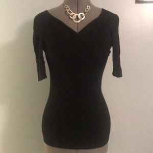 Banana Republic Black Medium Top